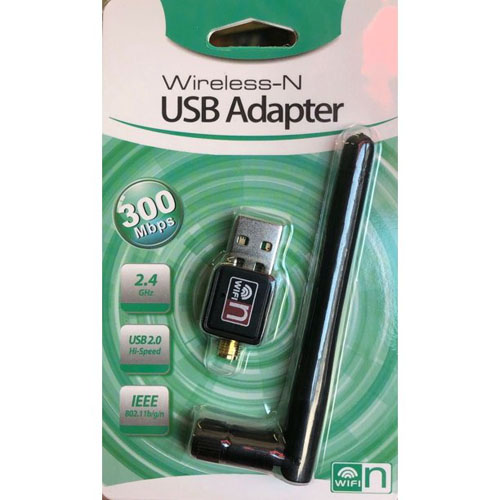 Usb wifi - usb thu wifi 802.11n cho máy bàn có anten -dc2381