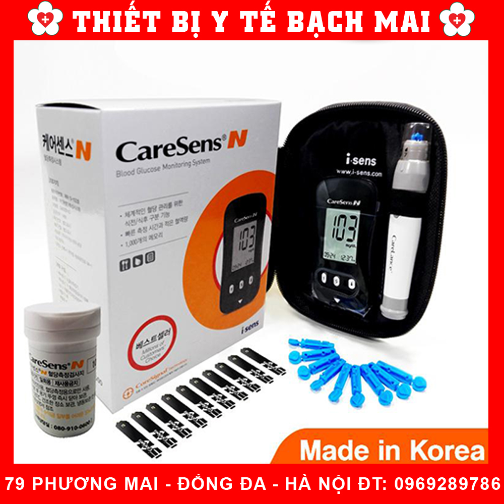 Máy Đo Đường Huyết CareSens N