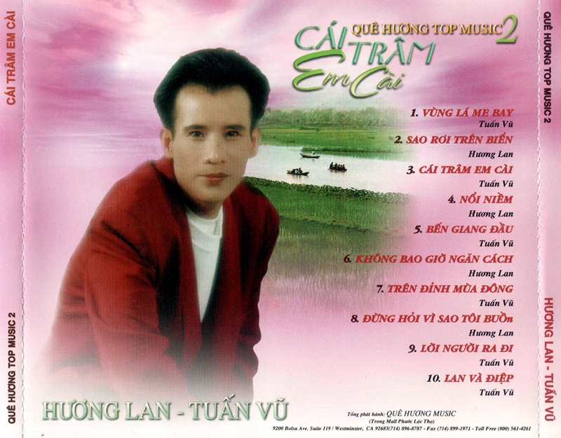 Bộ 4CD Song Ca Tuấn Vũ Hương Lan