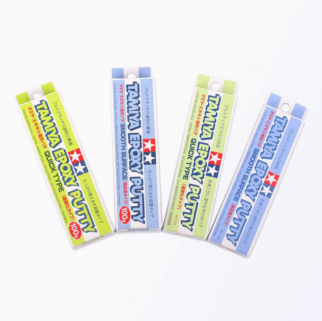 Keo trám sửa chữa mô hình Tamiya Epoxy Putty 25g Quick Type/Smooth Surface