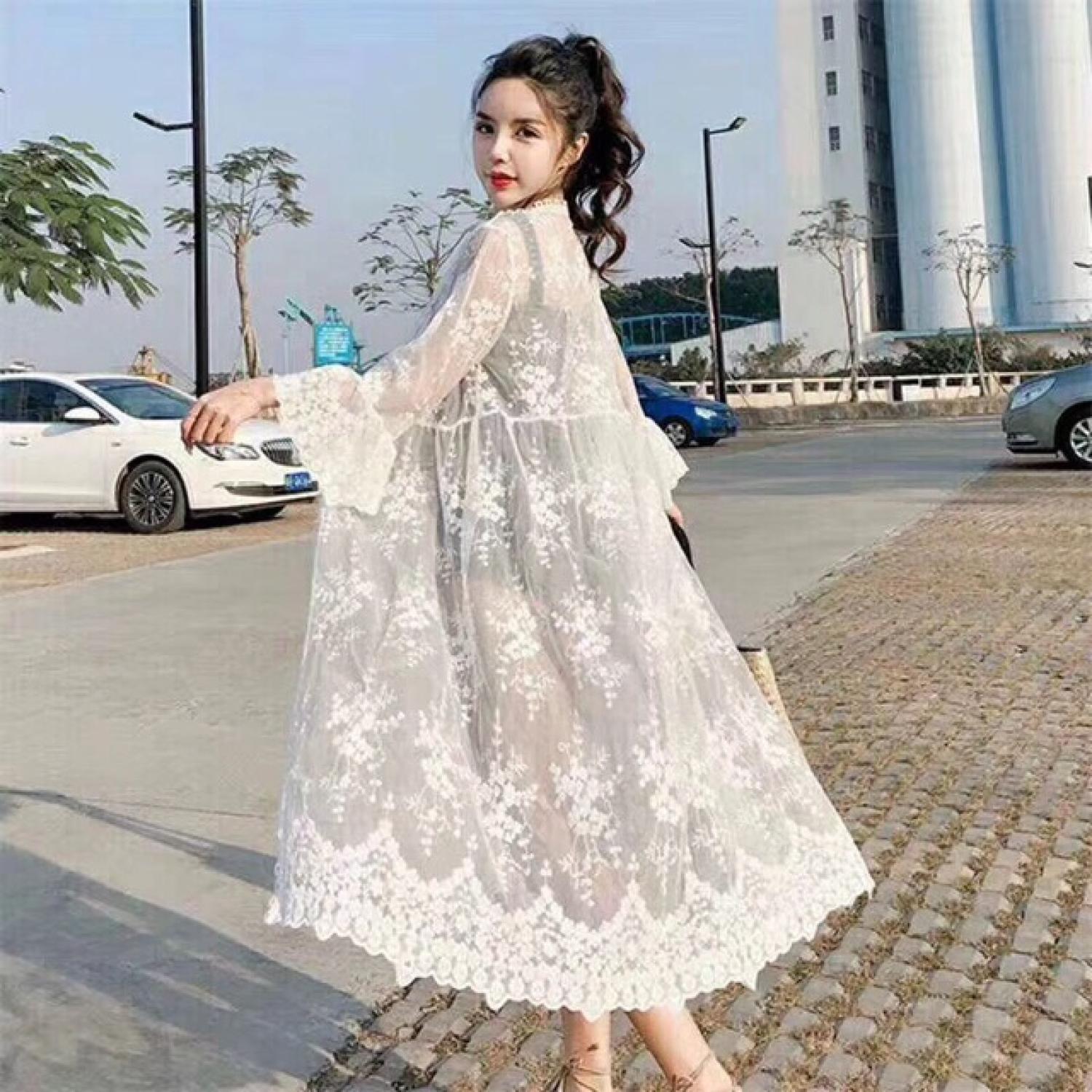 Áo Kimono đi biển