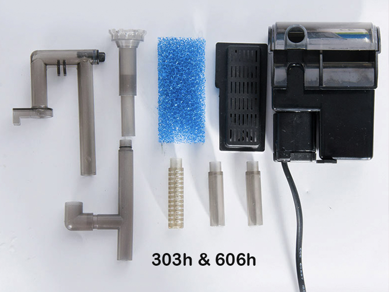 Máy lọc thác cho bể cá mini Sobo WP-303H (cần mồi nước vào máy)