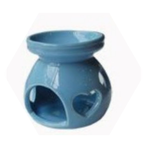 [HCM]ĐẾ ĐỐT TINH DẦU BẰNG NẾN HÌNH TIM TRÒN