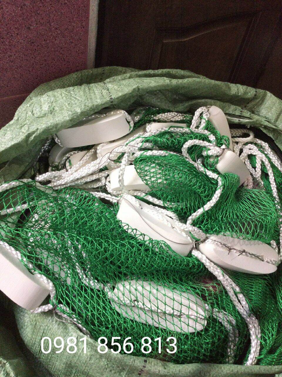 Lưới vét dù kéo tôm Thái Lan mắt 1.8cm dài 10m cao 2m túi 4m hàng đặt đặc biệt bắt cá giống, cá lòng long, tôm nhỏ