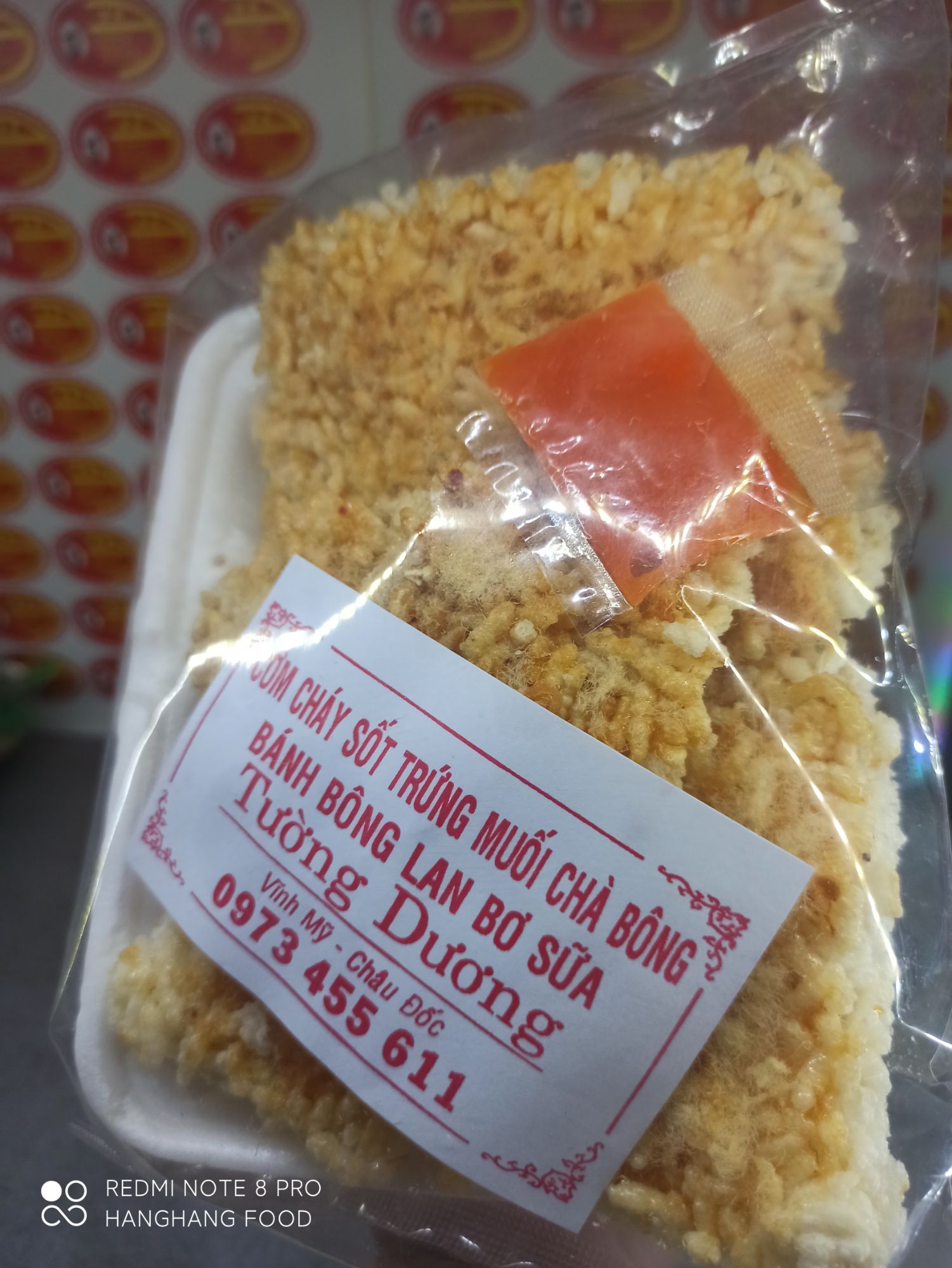 CƠM CHÁY CHÀ BÔNG  SỐT TRỨNG MUỐI