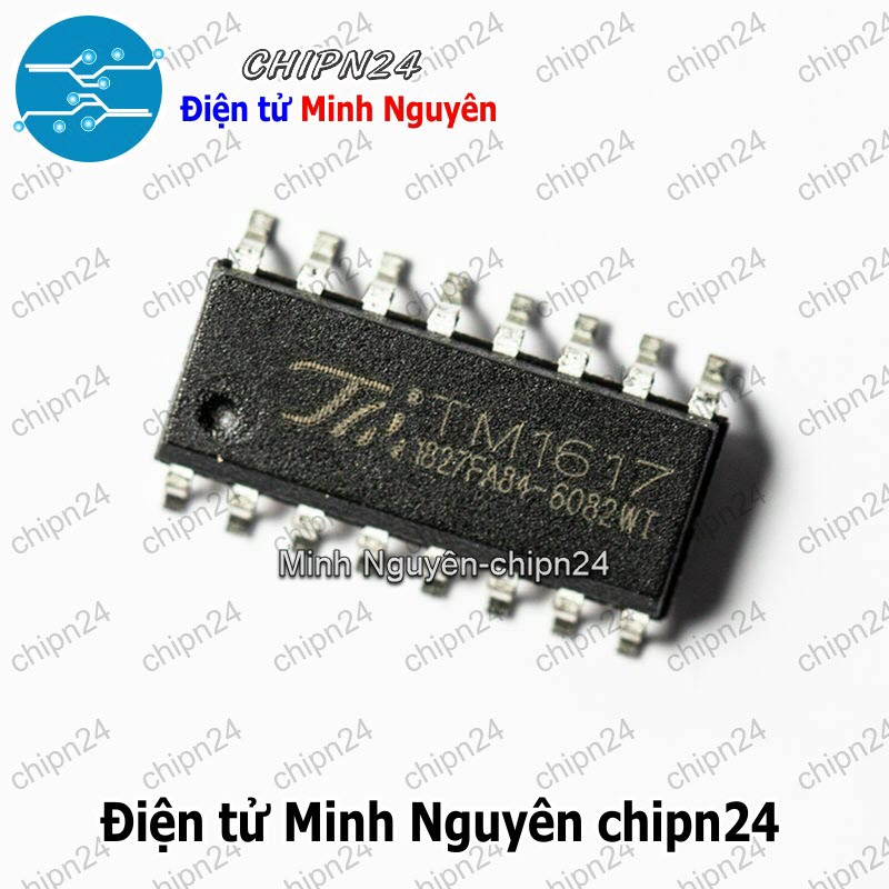 [1 con] (SOP) IC Dán TM1617 SOP-16 (SMD) (1617) - HH004883
