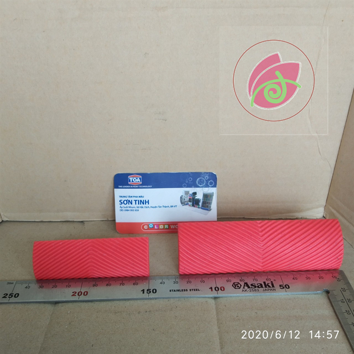 Dụng cụ tạo vân gỗ , đùng trong sơn giả gỗ  (2 miếng) ( có 2 mẫu, khách nhớ lựa mẫu)