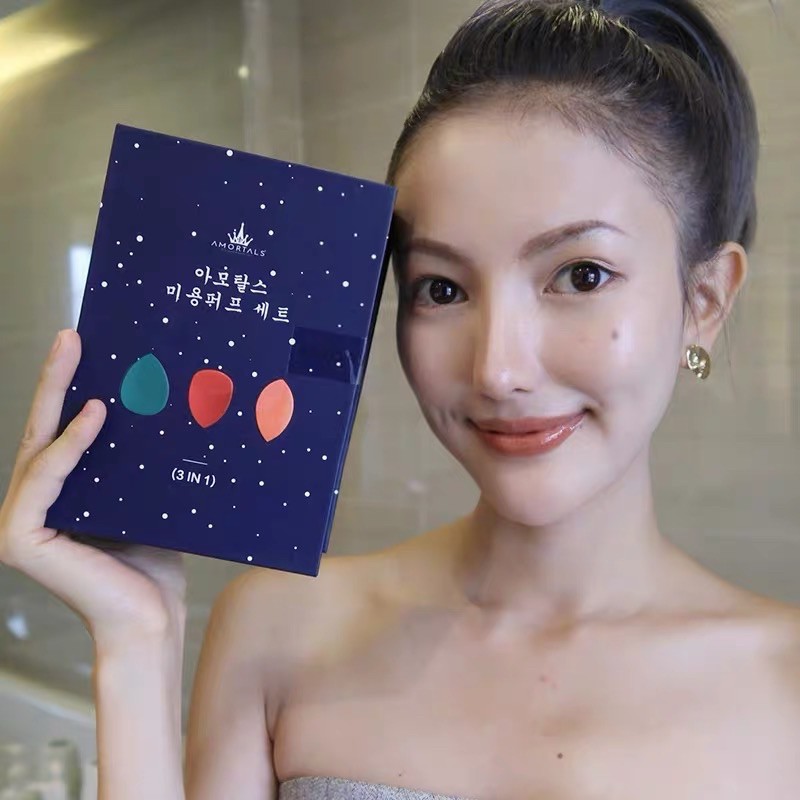 Bông Mút Trang Điểm Puff Make Up Hãng Amortals