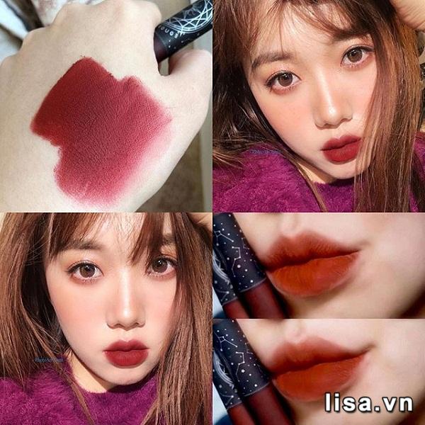 [Hàng có sẵn] Son Kem Lì Black Rouge Cream Matt Rouge Son Kem Black Rouge Đen CM01 CM02 CM03 CM04 CM05 CM06 CM07