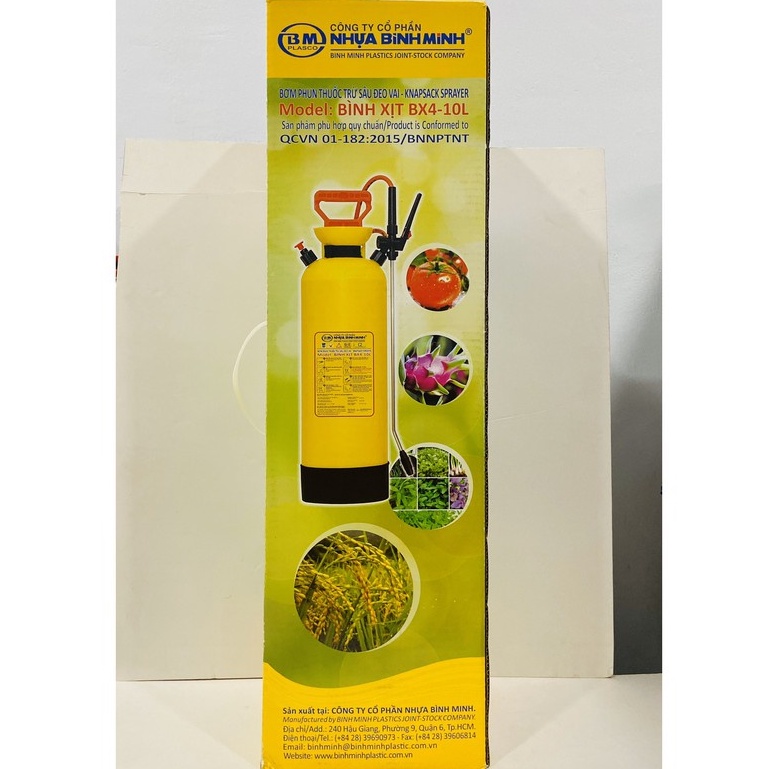 Bình xịt tưới cây Bình Minh 10 lít, 5 lít