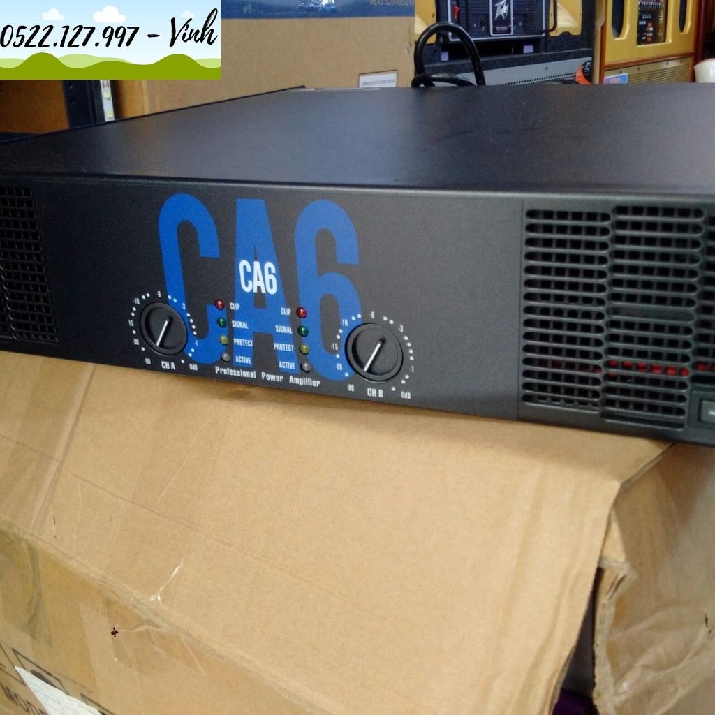 [HCM][Trả góp 0%]CỤC ĐẨY CÔNG SUẤT CA6 24 sò nguôn đồng tròn ( sản phẩm nhập khẩu ) năm 2021 - Gia Khang Shop