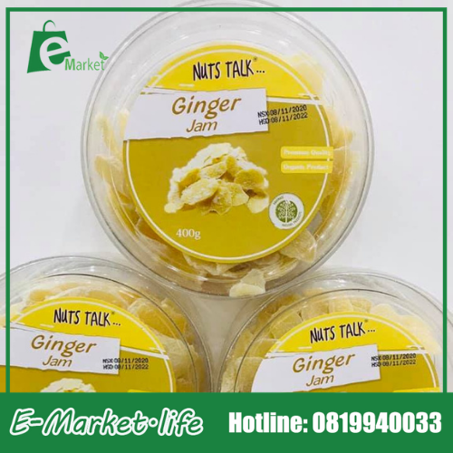 [HCM]Mứt gừng Nutstalk 400 g