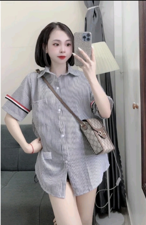 Áo sơ mi dài tay và ngắn tay chất lụa