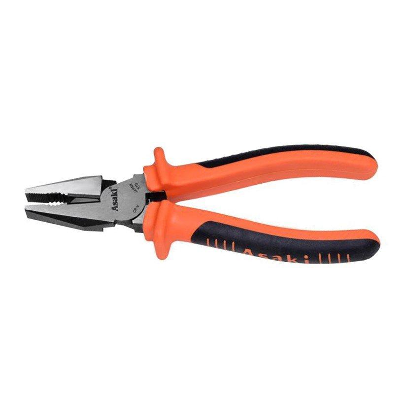 Kìm điện cách điện Asaki AK-8002 (dài 215mm - 8.5inch)