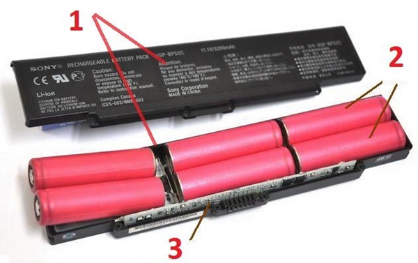 Pin laptop cũ HỎNG lấy cell