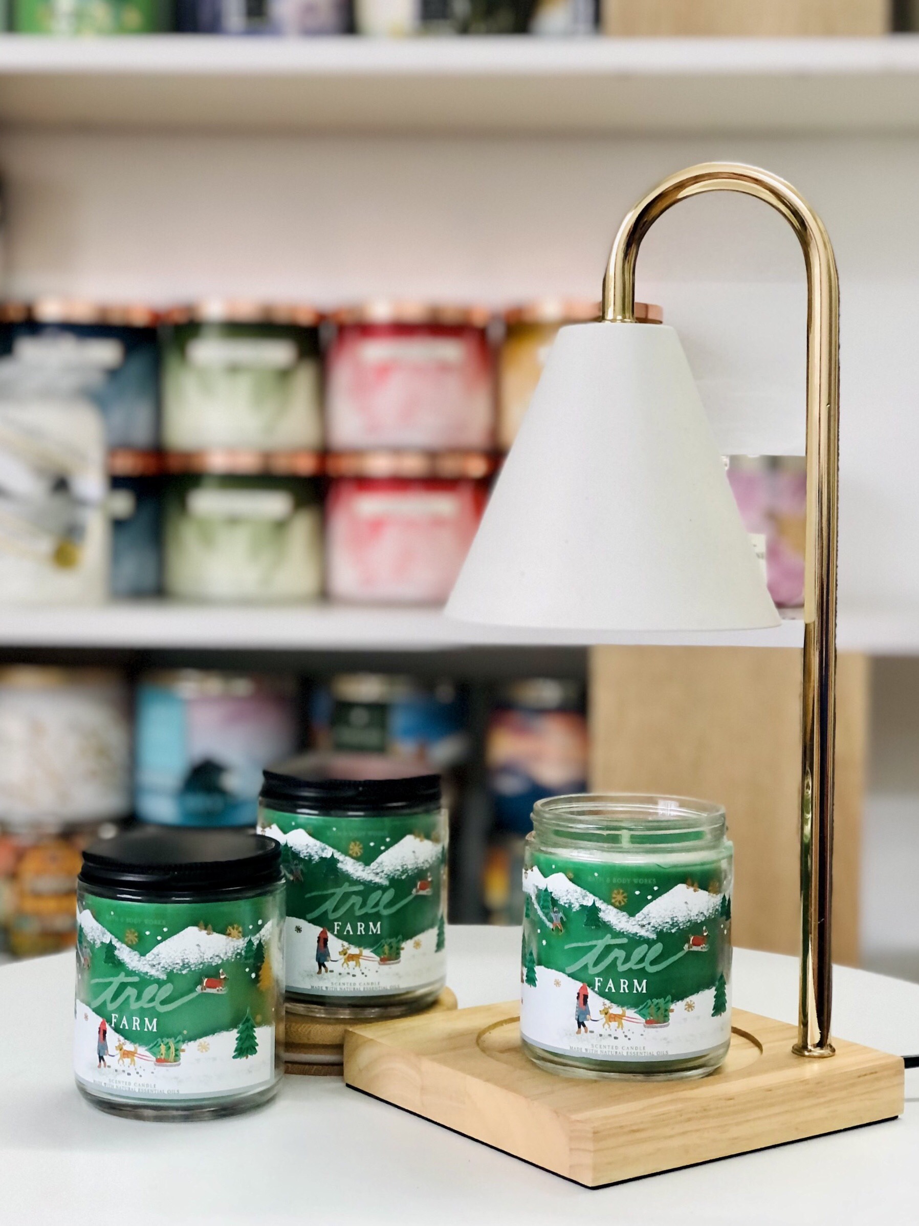 < BBW USA >  Nến thơm Bath & Body Works TREE FARM 1bấc 198g