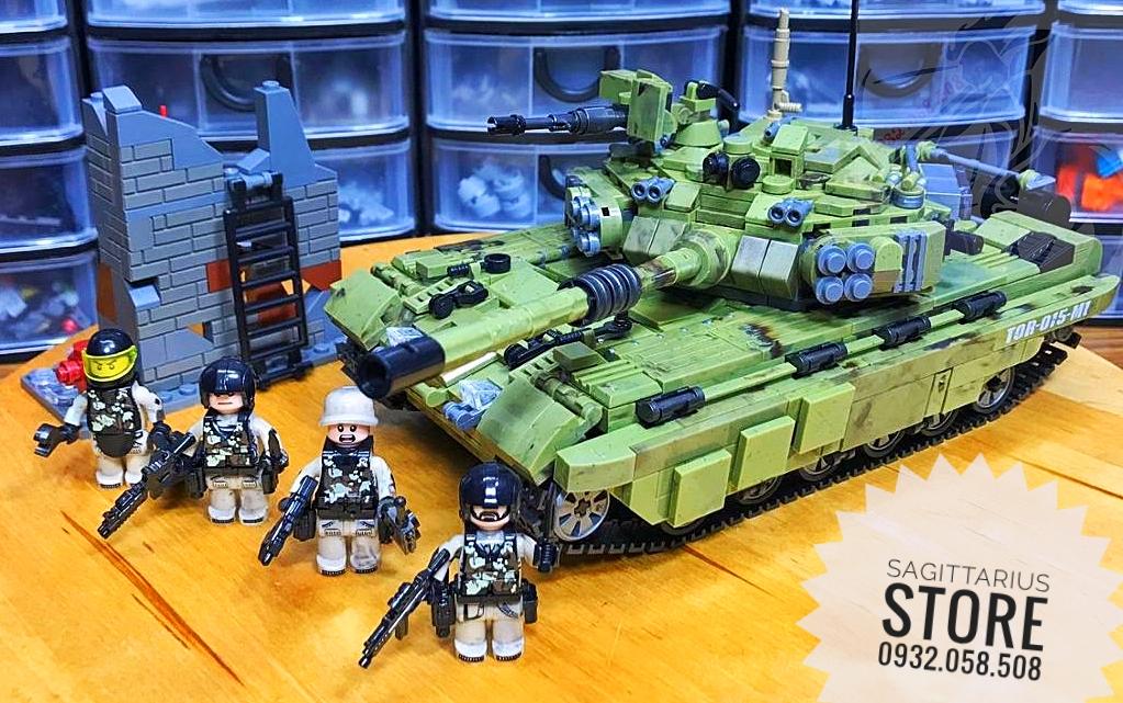 Bộ LEGO Xingbao 06015 Lắp Ráp Xe Tăng Tiger ( 1386 Mảnh )