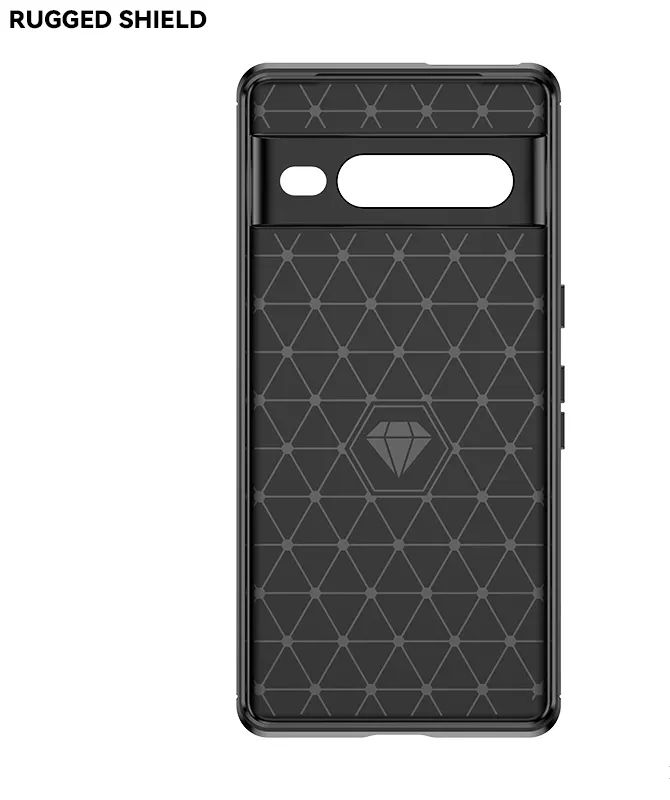 Ốp lưng điện thoại Rugged Armor dành cho Pixel 7 Pro/ Pixel 7 Vân Carbon