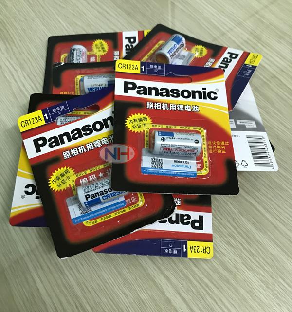 Pin CR123A Panasonic 3V Vỉ 1 Viên