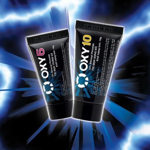 OXY 10 - Oxy 5- kem bôi mụn bọc và mụn trứng cá 10g