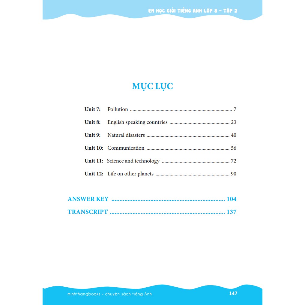 Sách - Em Học Giỏi Tiếng Anh Lớp 8 Tập 2 (có file nghe)