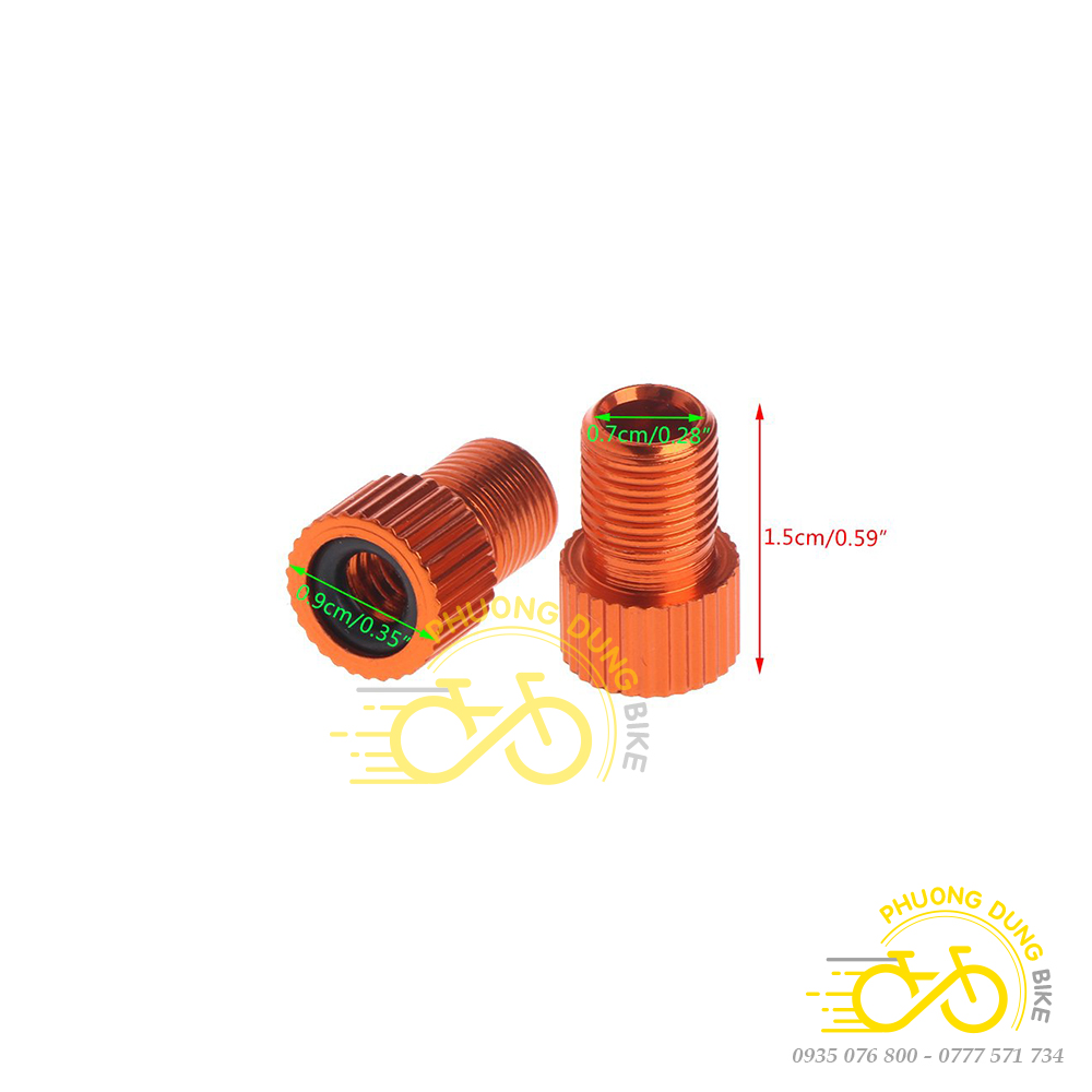 Đầu chuyển đổi chân van bơm xe đạp - 2 Cái