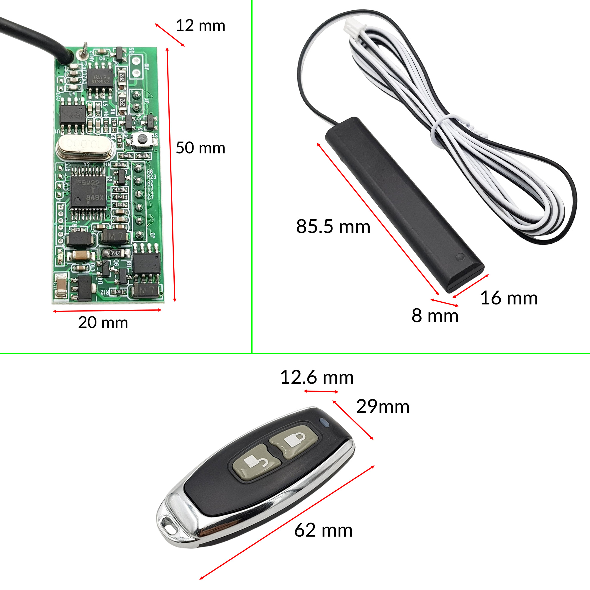 Mạch SmartKey tự động nhận diện Remote khi đến gần