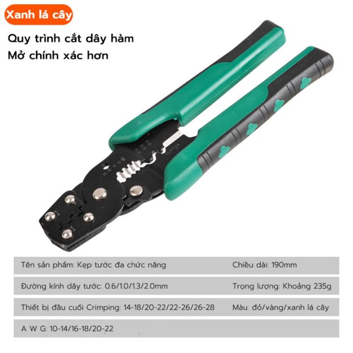 ️kìm bấm đầu cos đa năng