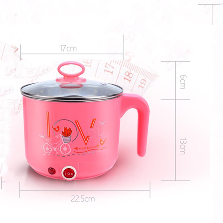 [HCM] Ca nấu mì siêu tốc nồi nấu đa năng mini siêu tốc 18cm