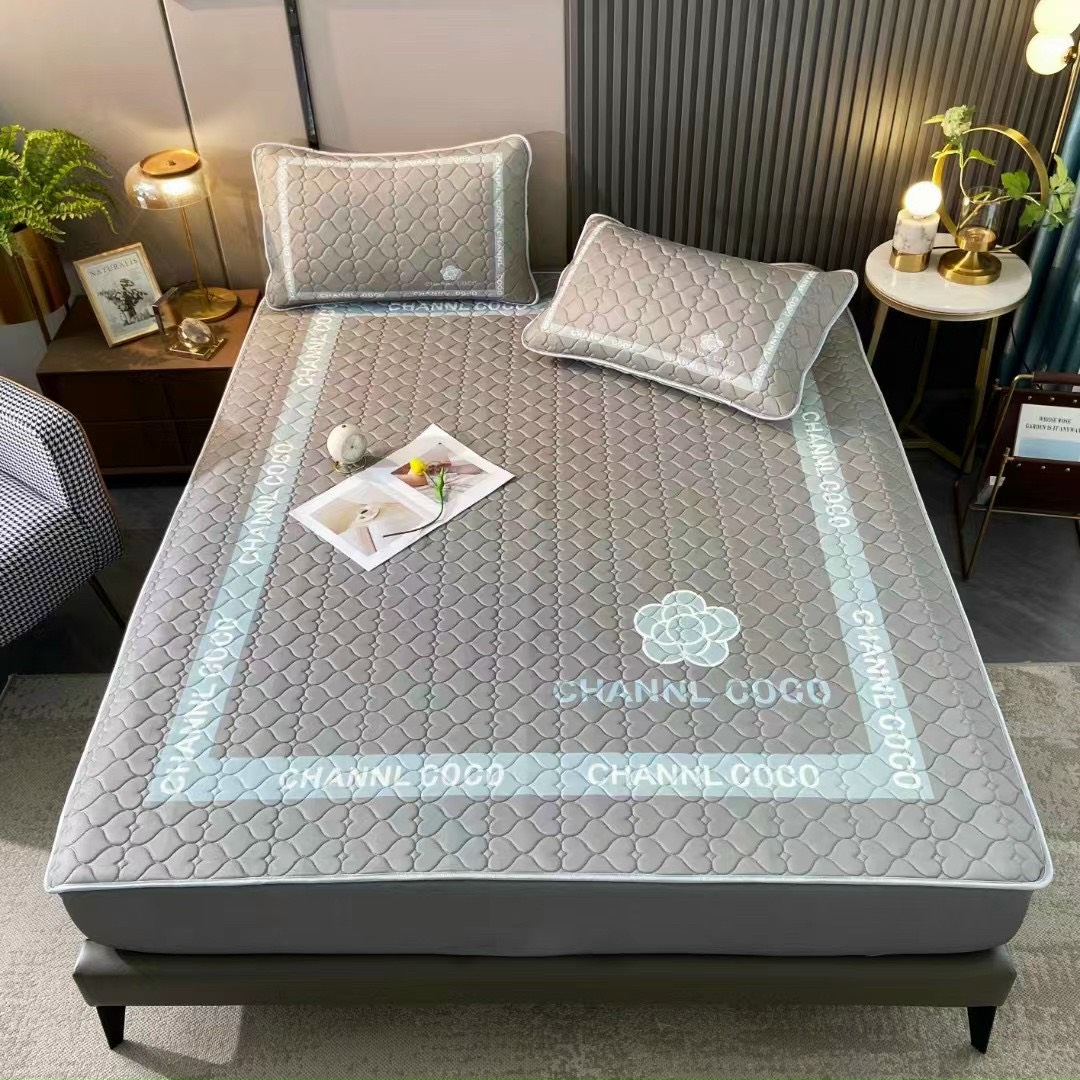 Chiếu CHANNL COCO Hoa Trà 5D size 2mx2m2 -Tranlanshop