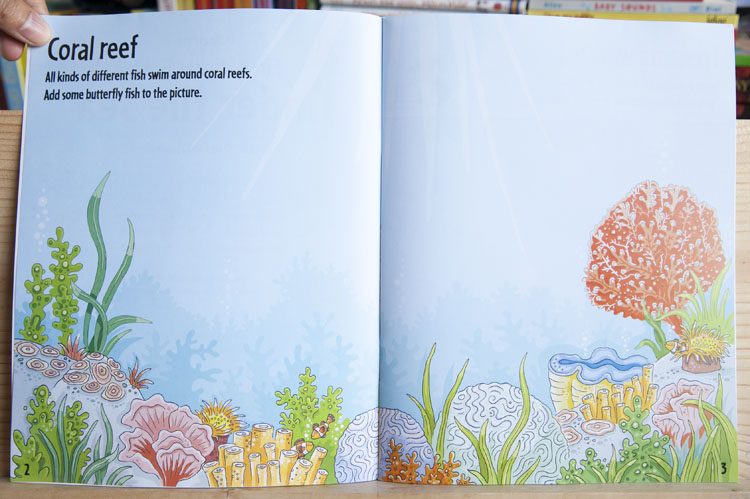 Usborne Sticker Book - Under the sea