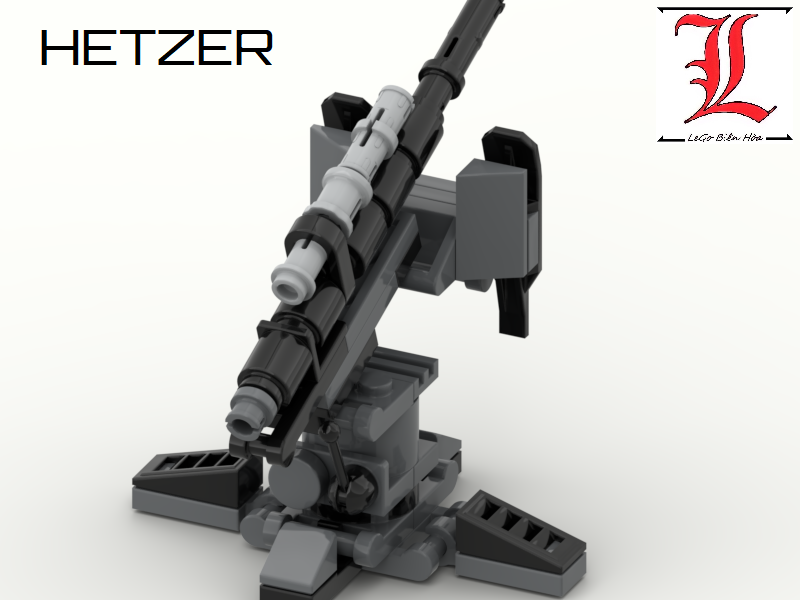 Le Go Đồ Chơi Lắp Ráp Pháo Hetzer