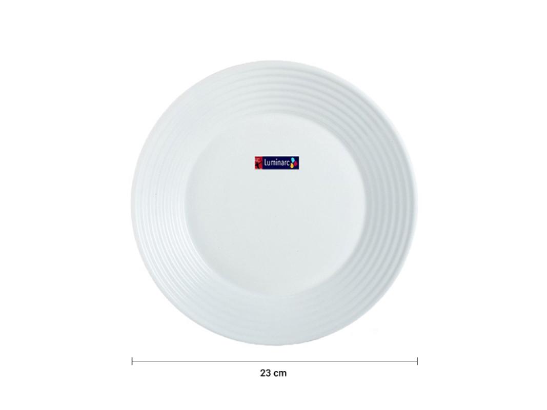 Bộ 3 đĩa thủy tinh Luminarc Soup Harena 23cm