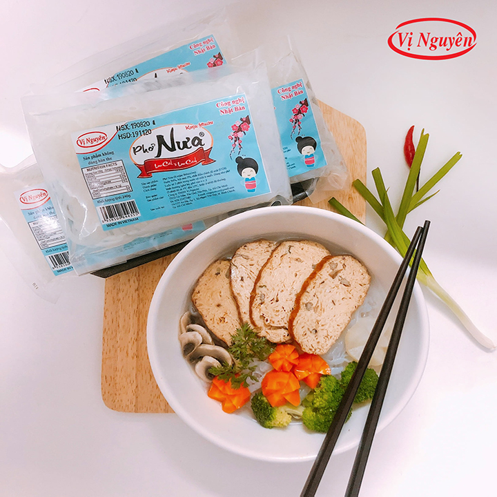 Phở nưa Vị Nguyên Keto Das 240g Date mới