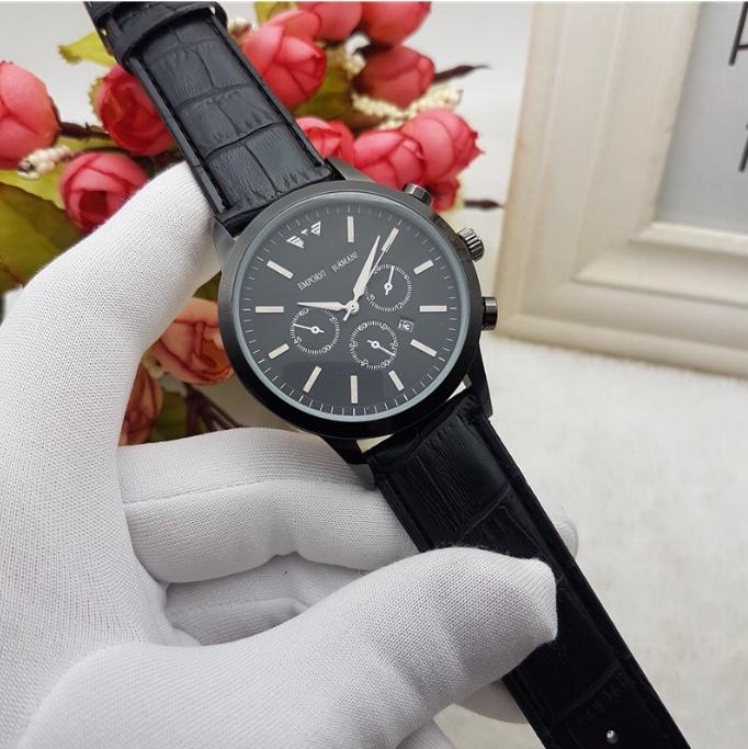 đồng hồ nam đẹp dây da cao cấp DD01