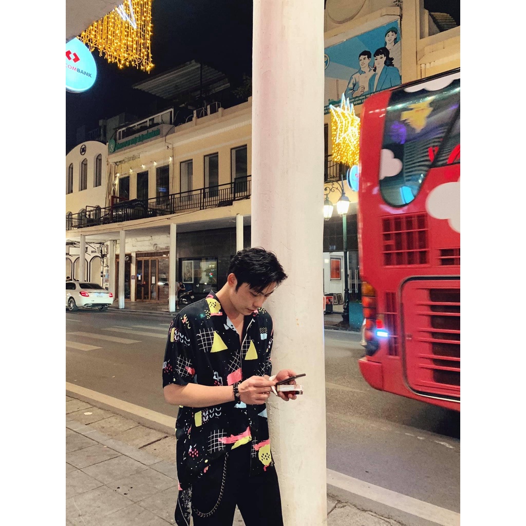Áo sơ mi sắc màu Amand S1002