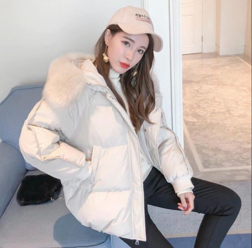 ÁO KHOÁC PHAO NỮ 3 LỚP SIÊU NHẸ SIÊU ẤM