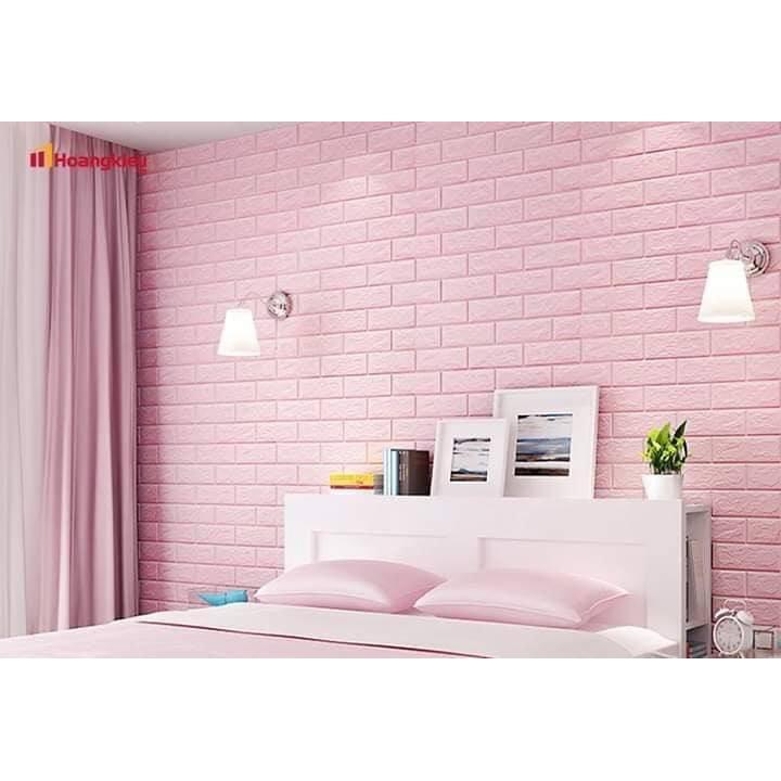 Xốp dán tường 3D giả gạch cao cấp
