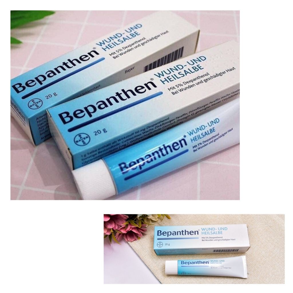Kem hăm cho bé/Kem hăm Bepanthen Đức 20g cho bé