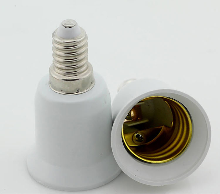 Adapter for Converting E14 to E27 Screw-In Sockets