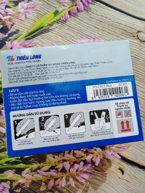 Bút xóa nước Thiên Long FO-CP01 (Hộp 20 cây)
