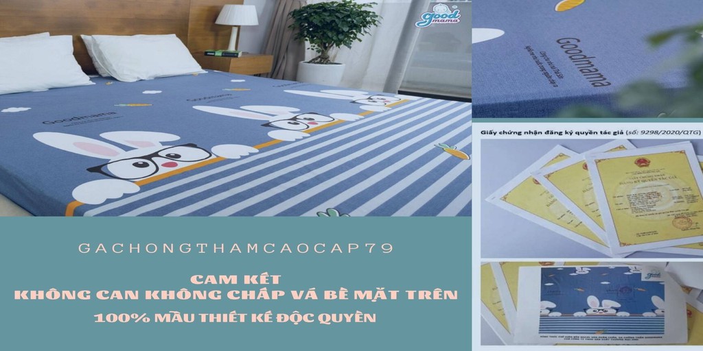 Ga Chống Thấm Cotton Goodmama (ko vỏ gối)