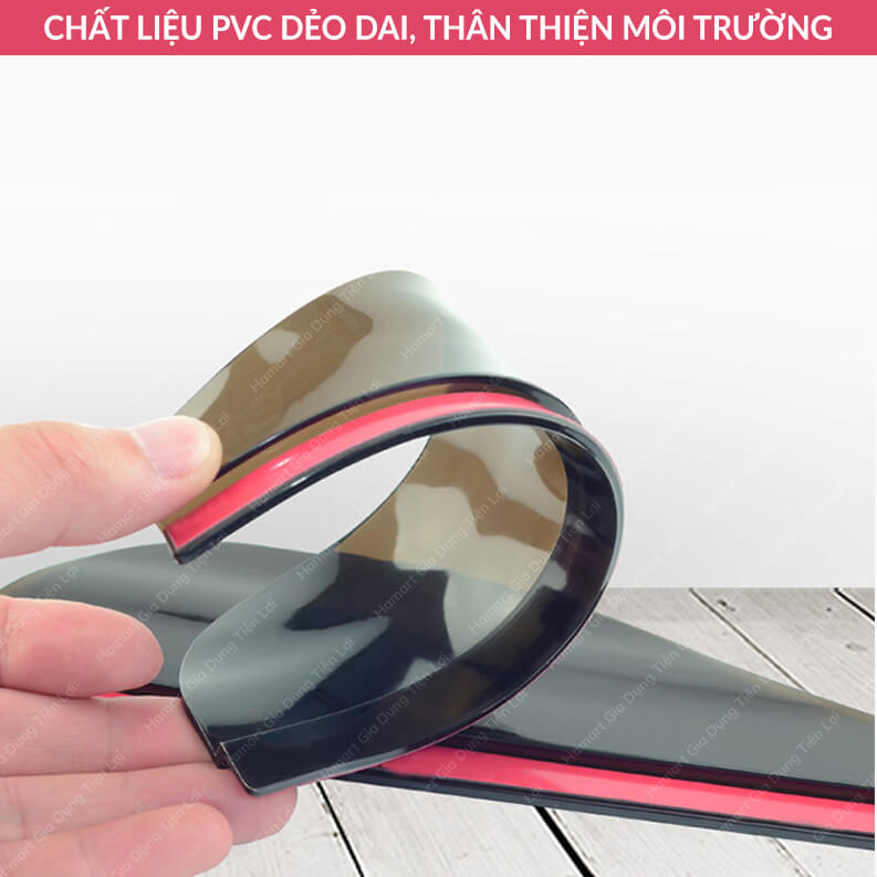 COMBO 2 Vè Che Mưa Xe Ô Tô Dán Gương Kính Chiếu Hậu PVC Dẻo Chống Nước Chống Loá Tiện Lợi
