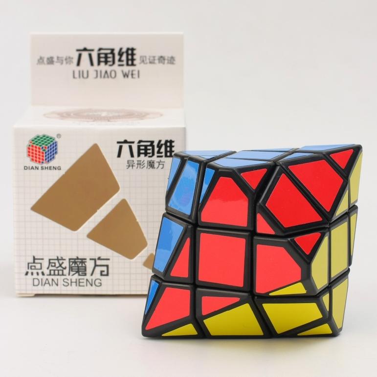 Rubik 6-Corner Heagonal Dipyramid Diansheng, Phát Triến Trí Tuệ IQ, Rubik Đồ chơi Giải Trí Khoa Học