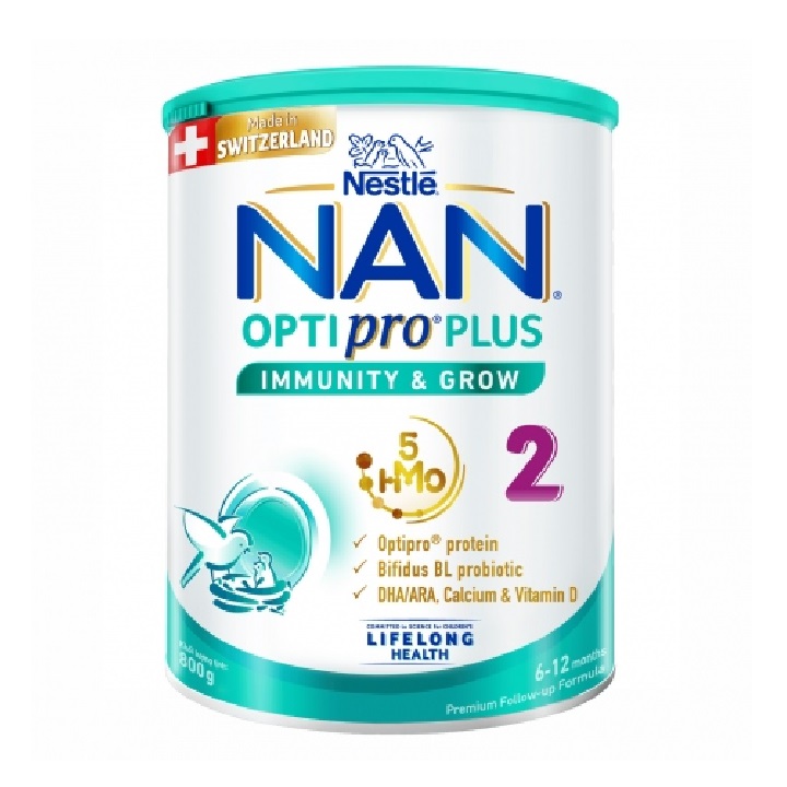 Sữa Nan Optipro Plus HMO số 2 850g