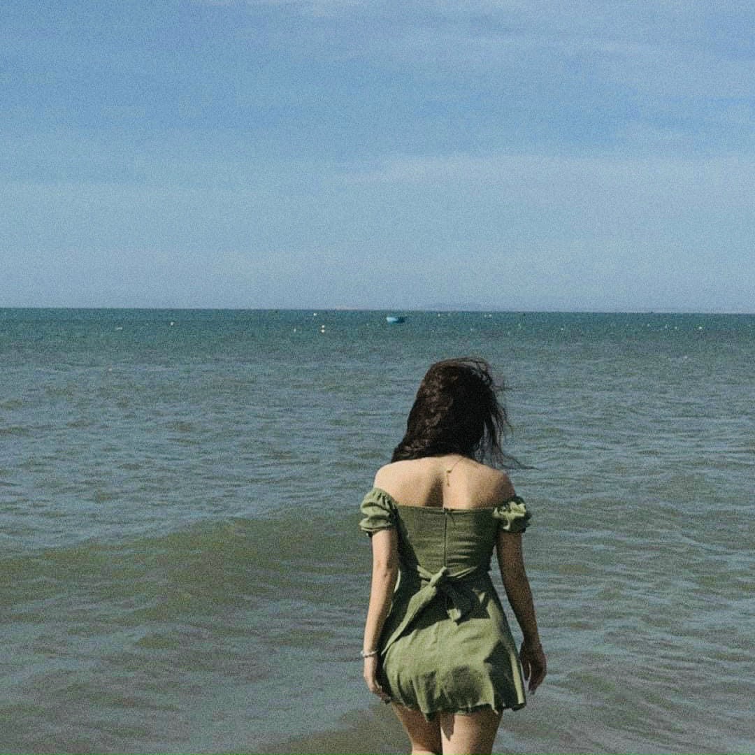 Đầm trễ vai cổ nhúng 5 màu