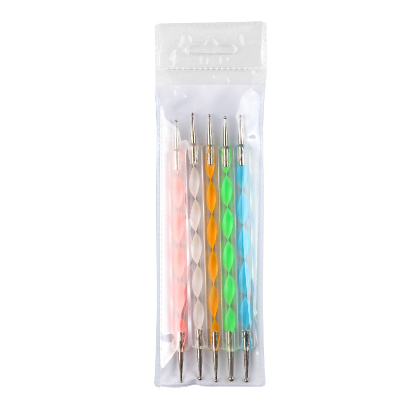Set bút chấm bi nail 5 cây đủ size HN03