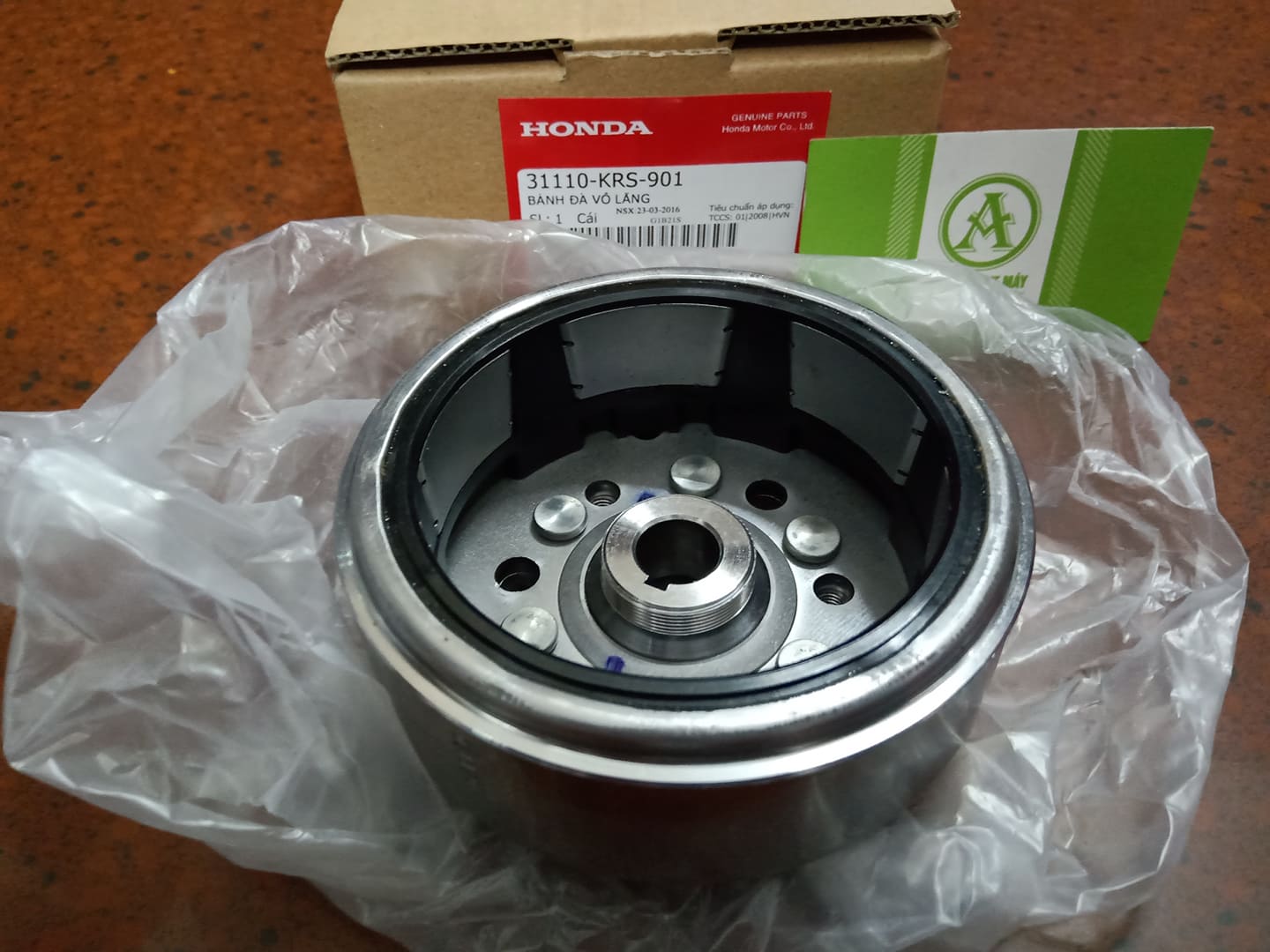Vô lăng 6 cục xe Wave Alpha Wave Rs Honda loại 1