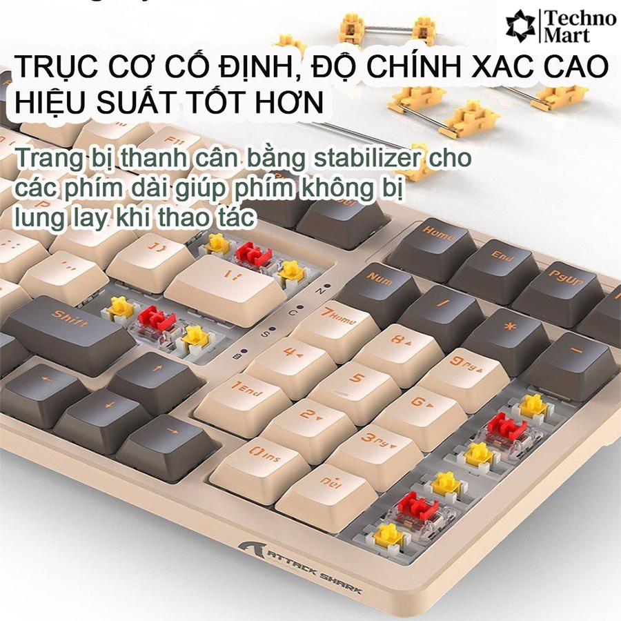 Bàn Phím Cơ Ziyou K98 SMART TECH - Bàn Phím Có Dây/ Không Dây Cao Cấp Hotswap - 3 Chế Độ Kết Nối - LED RGB Cao Cấp