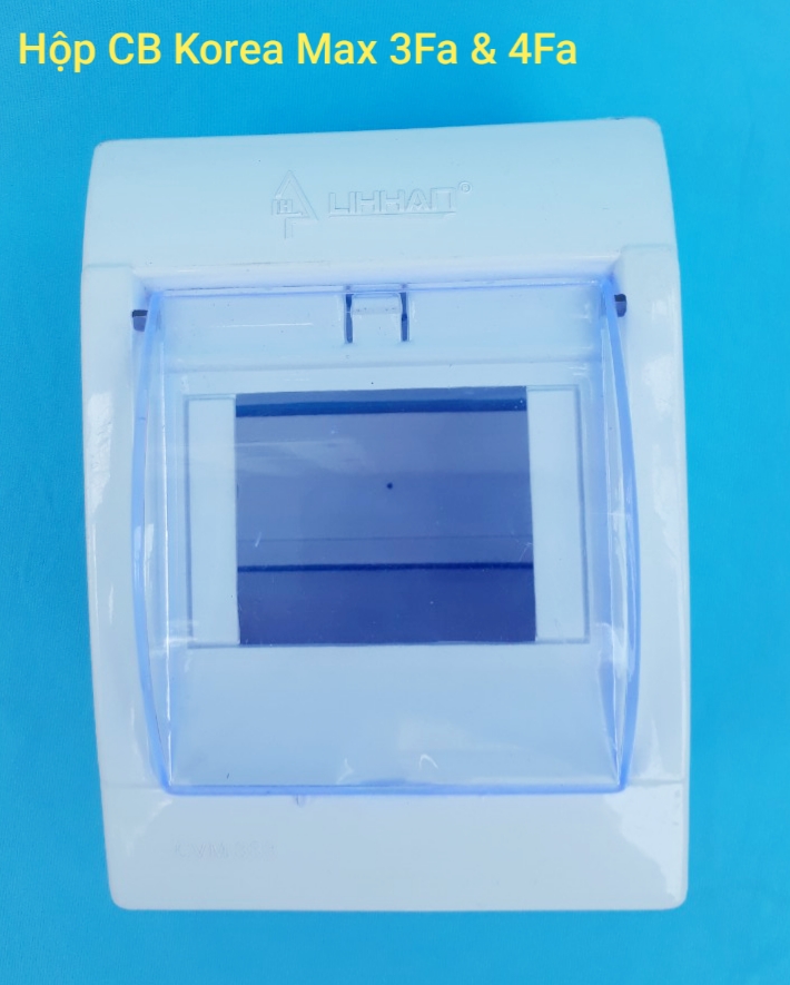 Đế cb có nắp - cb korea max dùng cho mccb 3 & 4fa